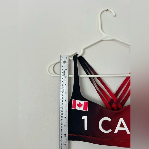 Lululemon Game Day Top (Fan Gear) - Fade To Glory Black Red, Size 4 - Picture 8 of 11